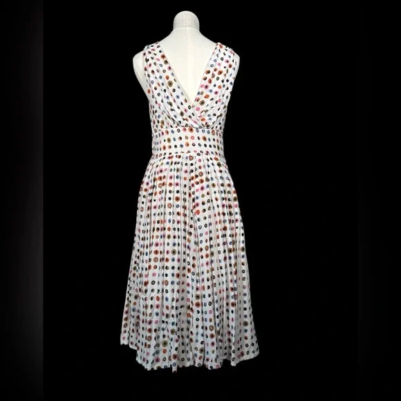 Anthropologie Aryeh Polka Dot Sleeveless Dress - Picture 2 of 9